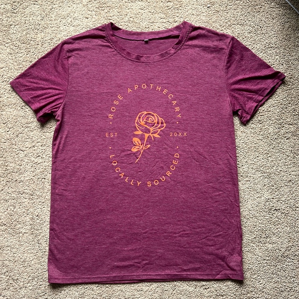 Schitt’s Creek Rose Apothecary t-shirt